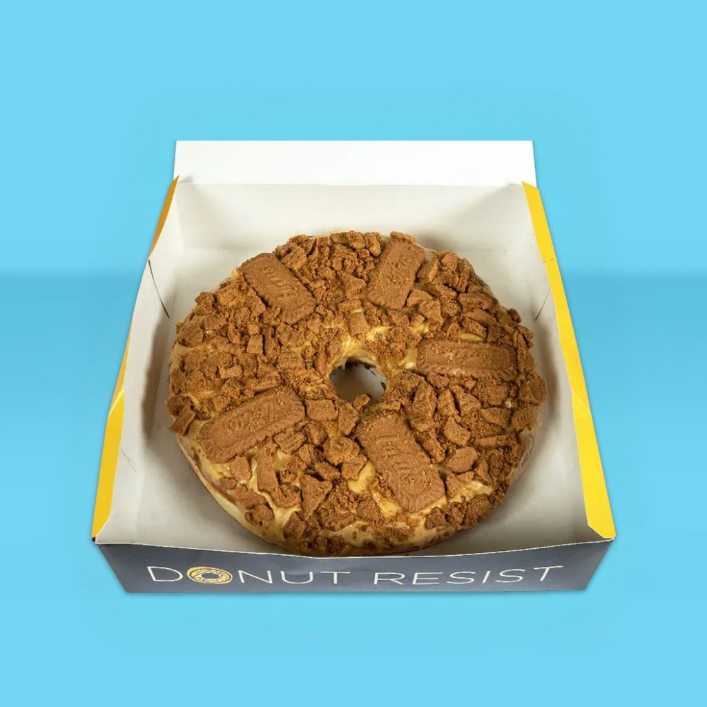 Biscoff Donut Cake