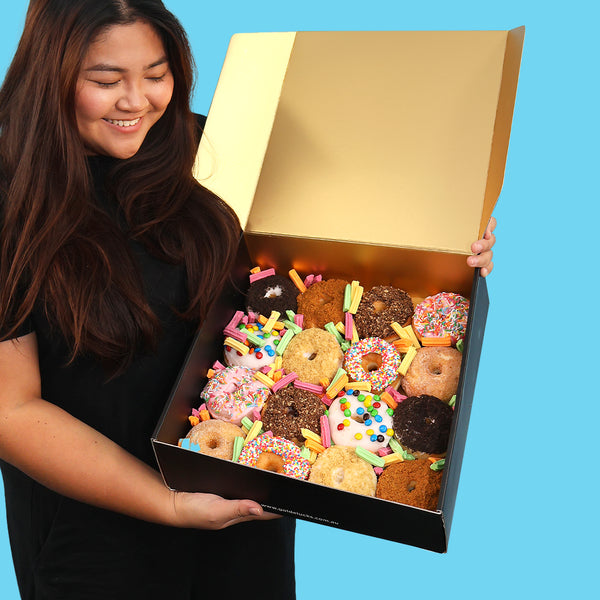 Large Donut & Lolly Box