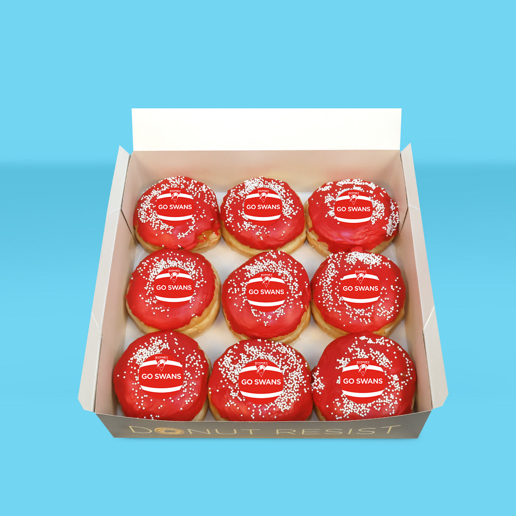 Sydney Swans AFL Donuts