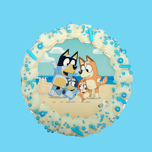 Bluey Cake