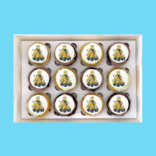 Minion Cupcakes