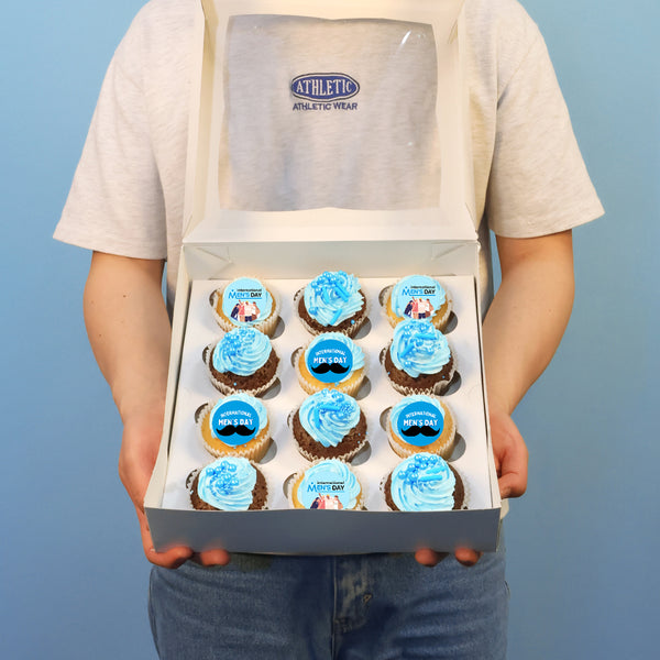 International Men's Day Cupcakes