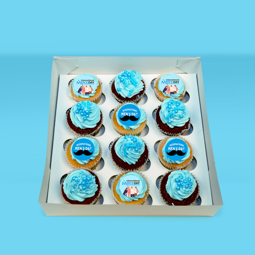 International Men's Day Cupcakes